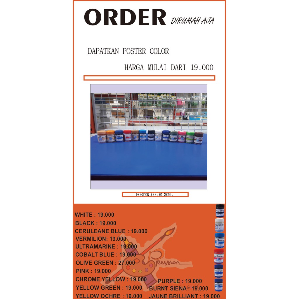 

SAKURA POSTER COLOUR 30 ML