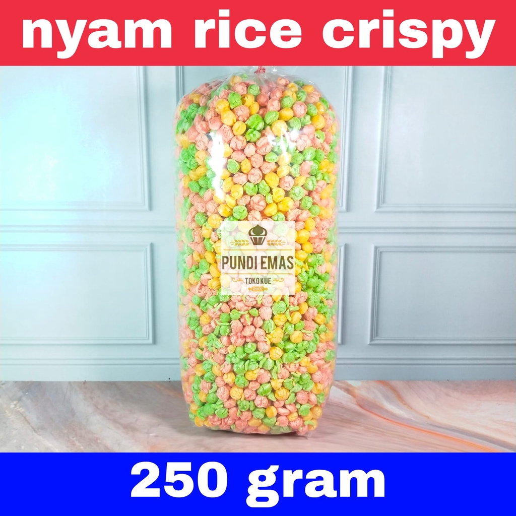 Nyam Nyam Rice Crispy 250gr Terlaris