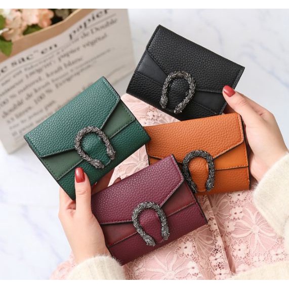 #LC-Wallet WD118 Dompet Lipat Wanita Import / Dompet Fashion
