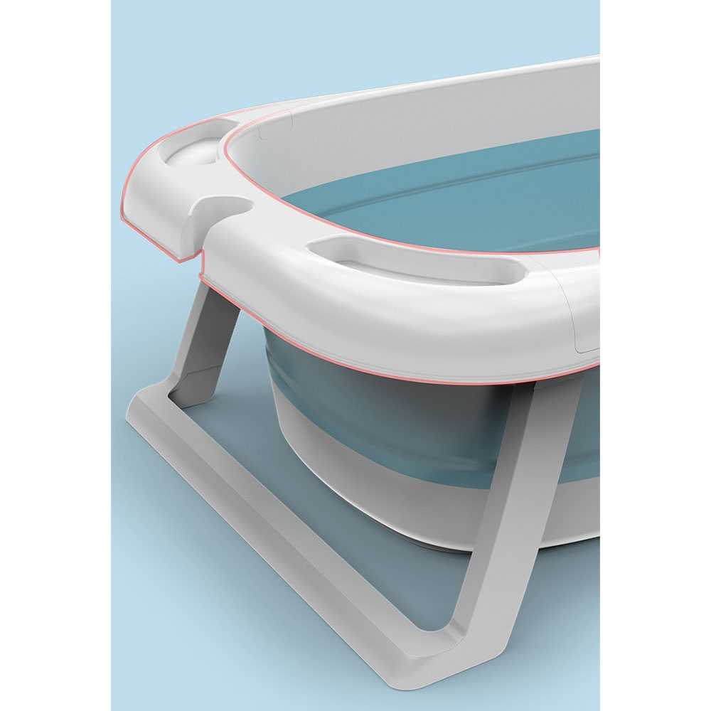 BABYINNER Bak Mandi Bayi Lipat Foldable Baby Bathtub 82x50 cm - BZ-201