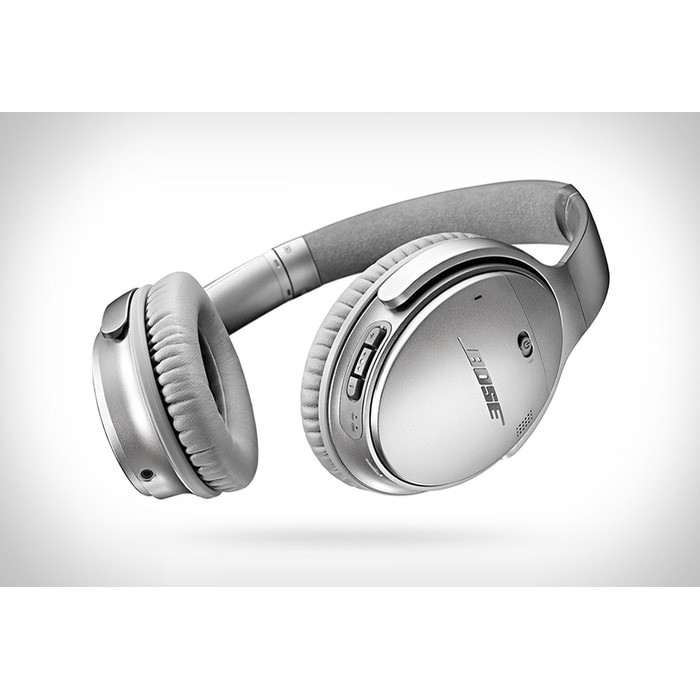 BOSE QC35 ii Wireless Headphone Silver / Hitam