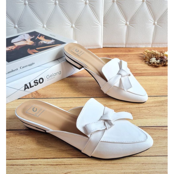 ABBUSHOES AG 12 bapau mules pita cellin 3cm