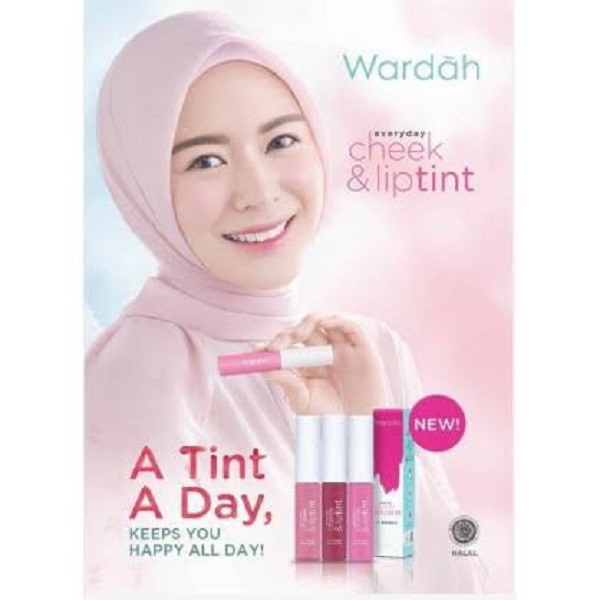 Wardah Everyday Cheek and Lip Tint ( liptint blush on) (VC)