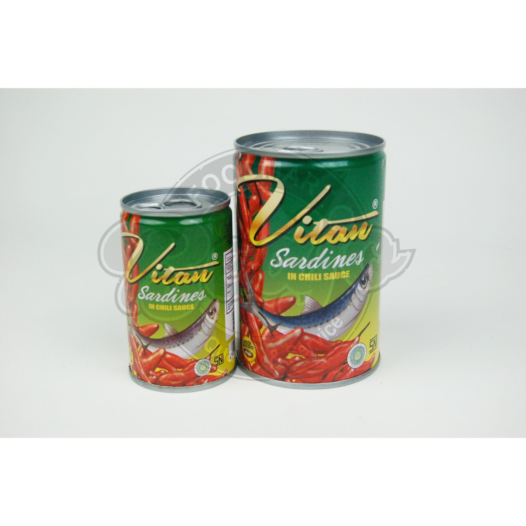 

Vitan Sarden Kaleng Chilli - Pedas 155 gr