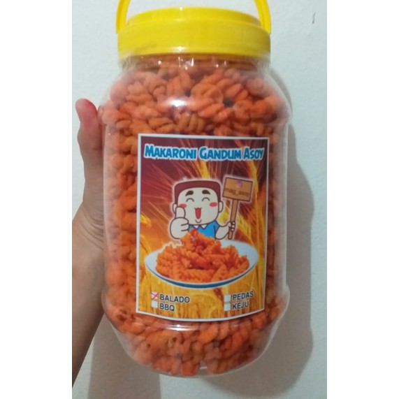 

MAKANAN RINGAN CAMILAN MAKARONI ASOY PACK 500GR TANPA PENGAWET FRESH SELALU BARU SETIAP HARI
