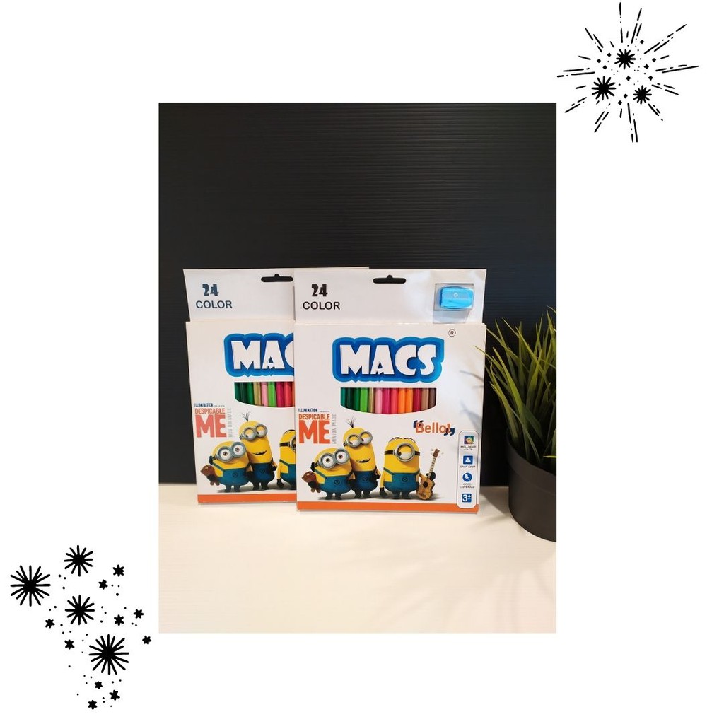 

COLOR PENCIL CP 24'S MINION MACS
