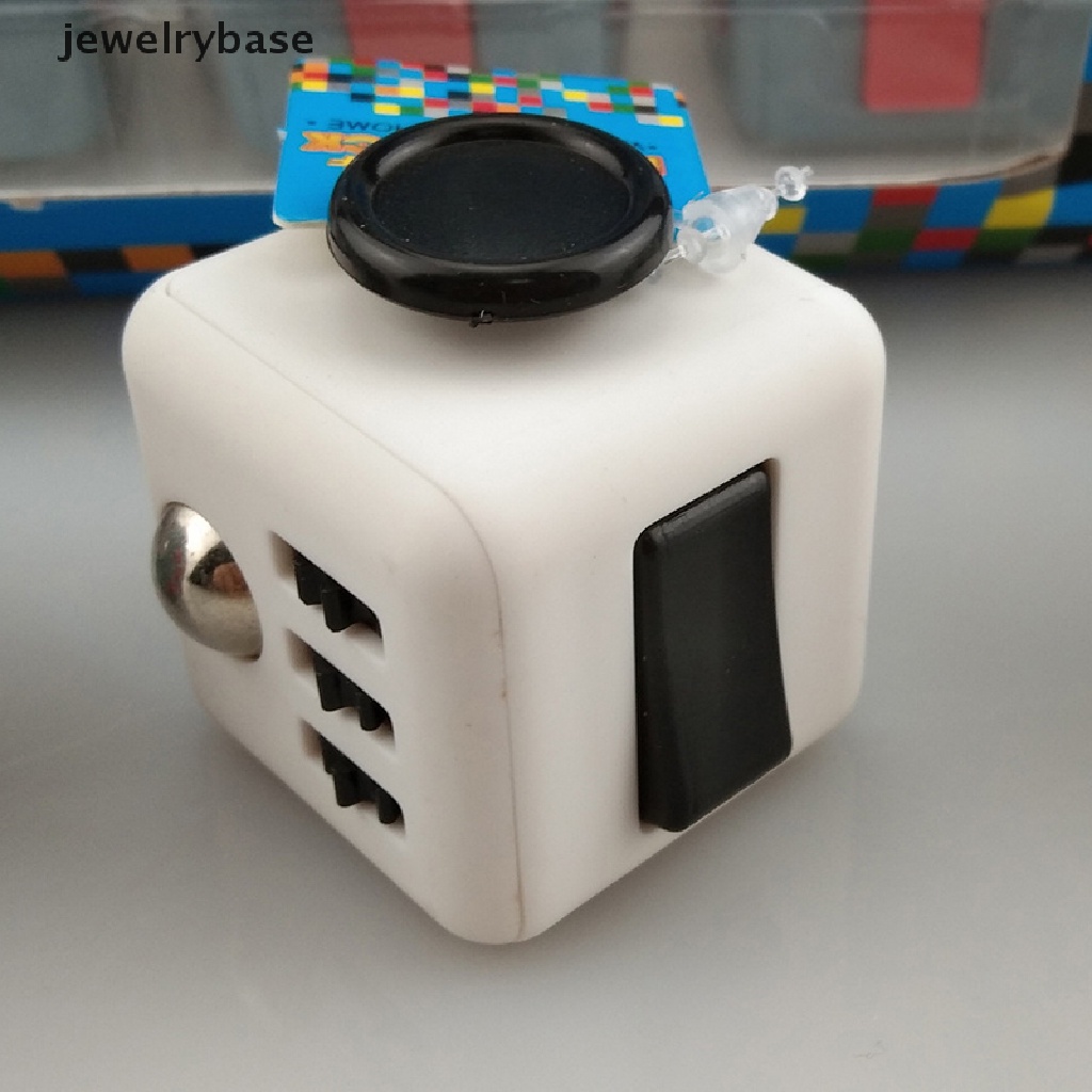 (jewelrybase) Mainan Fidget Cube Puzzle Ralix Untuk Penghilang Stress