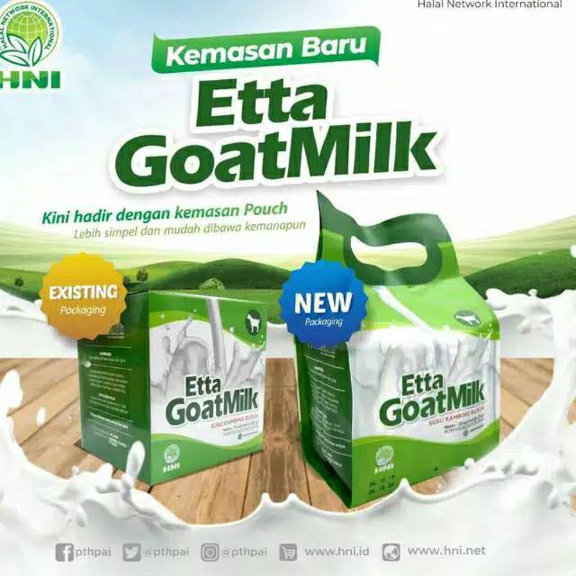 

SUSU KAMBING ETAWA HNI HPAI ETTA GOAT MILK