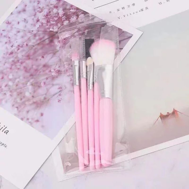 SET KUAS 5 in 1 MAKE UP BRUSH