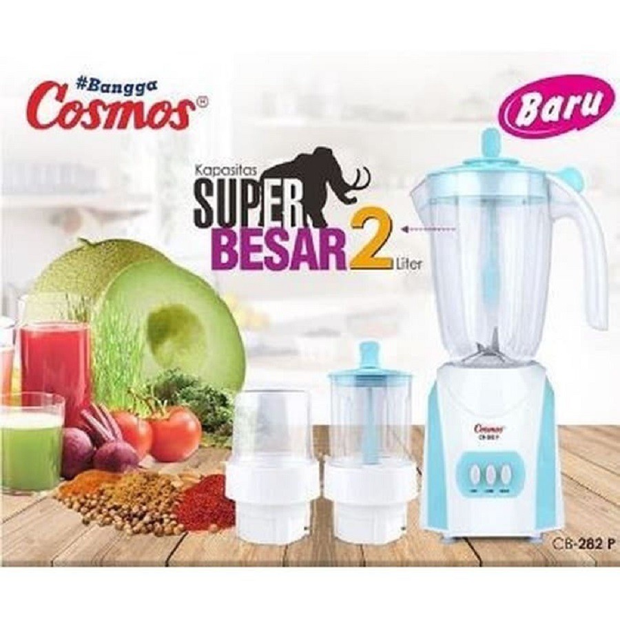 Blender Cosmos 3in1 CB-282 P CB282P CB282 CB 282 P 2 Liter 2L