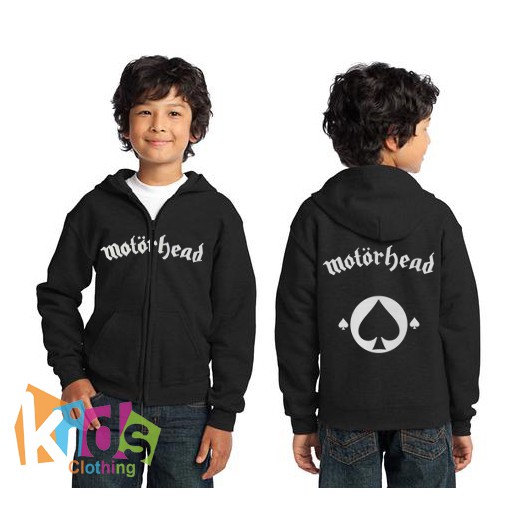 JAKET SWEATER ZIPPER ANAK MOTORHEAD