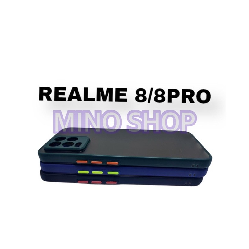 SOFTCASE REALME 8-8 PRO - HARDCASE DOVE MYCHOICE PLUS PELINDUNG KAMERA - AERO CASE