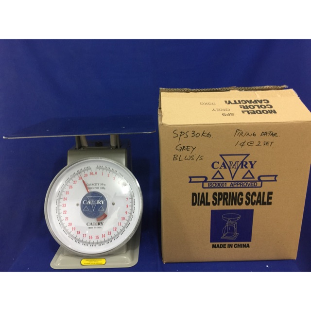 Timbangan duduk camry piring datar 30kg 60kg 100kg