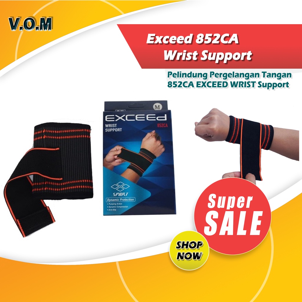 Exceed 852CA Wrist Support Deker Pelindung Pergelangan Tangan 0731