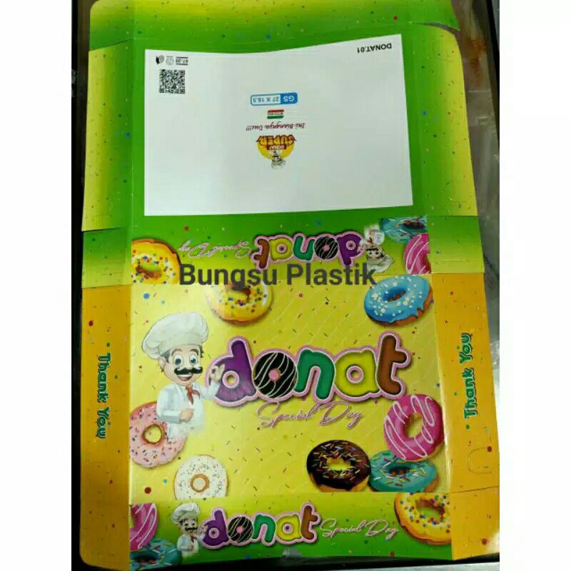 

Box Donat isi 6 , Dus Donat Laminasi, Kemasan Donat, Kotak donat, Tempat Donat, Wadah Donat