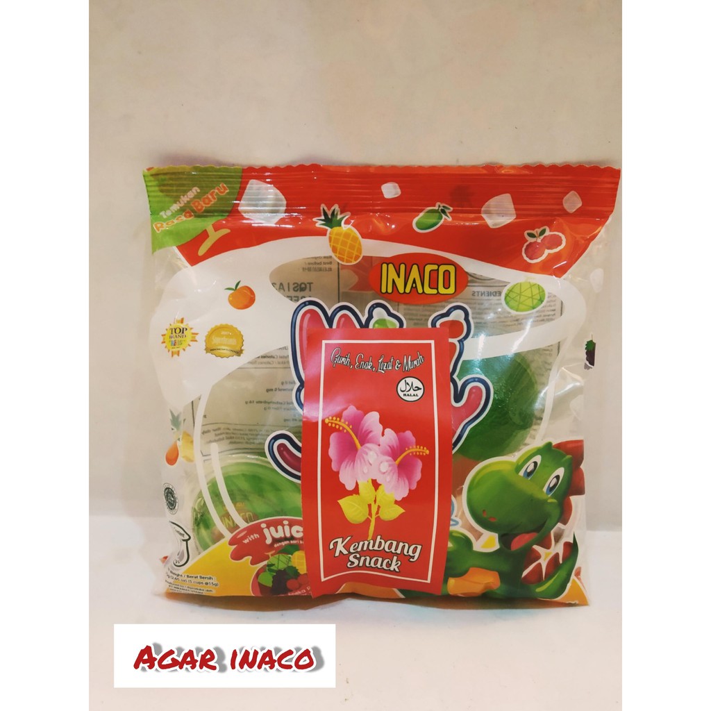 

KUE KERING- AGAR INACO RASA MANIS KEMASAN 77GR-KEMBANG SNACK