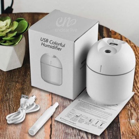 [MURAH] humidifier 250ml/diffuser aromaterapi/ Humidifier Udara/Purifier Air Diffuser Portable /Pelembab udara /pewangi dan penyegar udara/ Penjernih Udara ORIGINAL