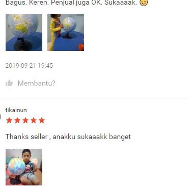 

WOW MURAH ✧ [ ] Premium Globe 30cm - Bola Dunia 30 cm - Bahan Bagus Kokoh - Edukasi Negara Peta Dunia''