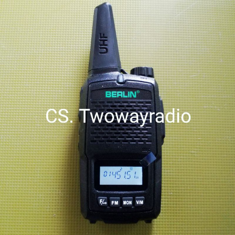 Handy Talkie BERLIN BL-5308 single band UHF400 -  HT BL5308 persamaan Redell 5308