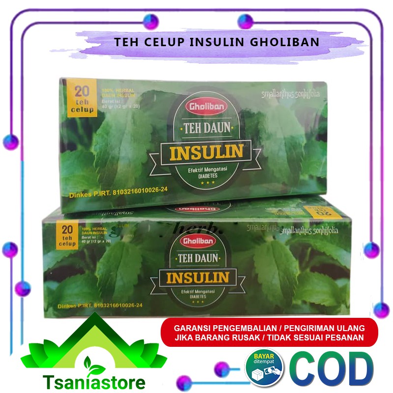 

Herbal Diabetes Teh Insulin Gholiban CELUP teh celup Gholiban
