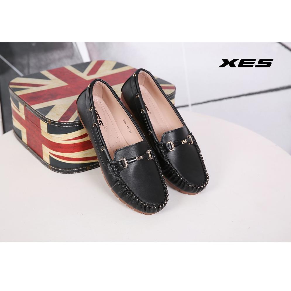 NEW XES X201-49 / SEPATU WANITA FLAT LOAFERS KULIT IMPORT PREMIUM PANSUS Murah BANGET.