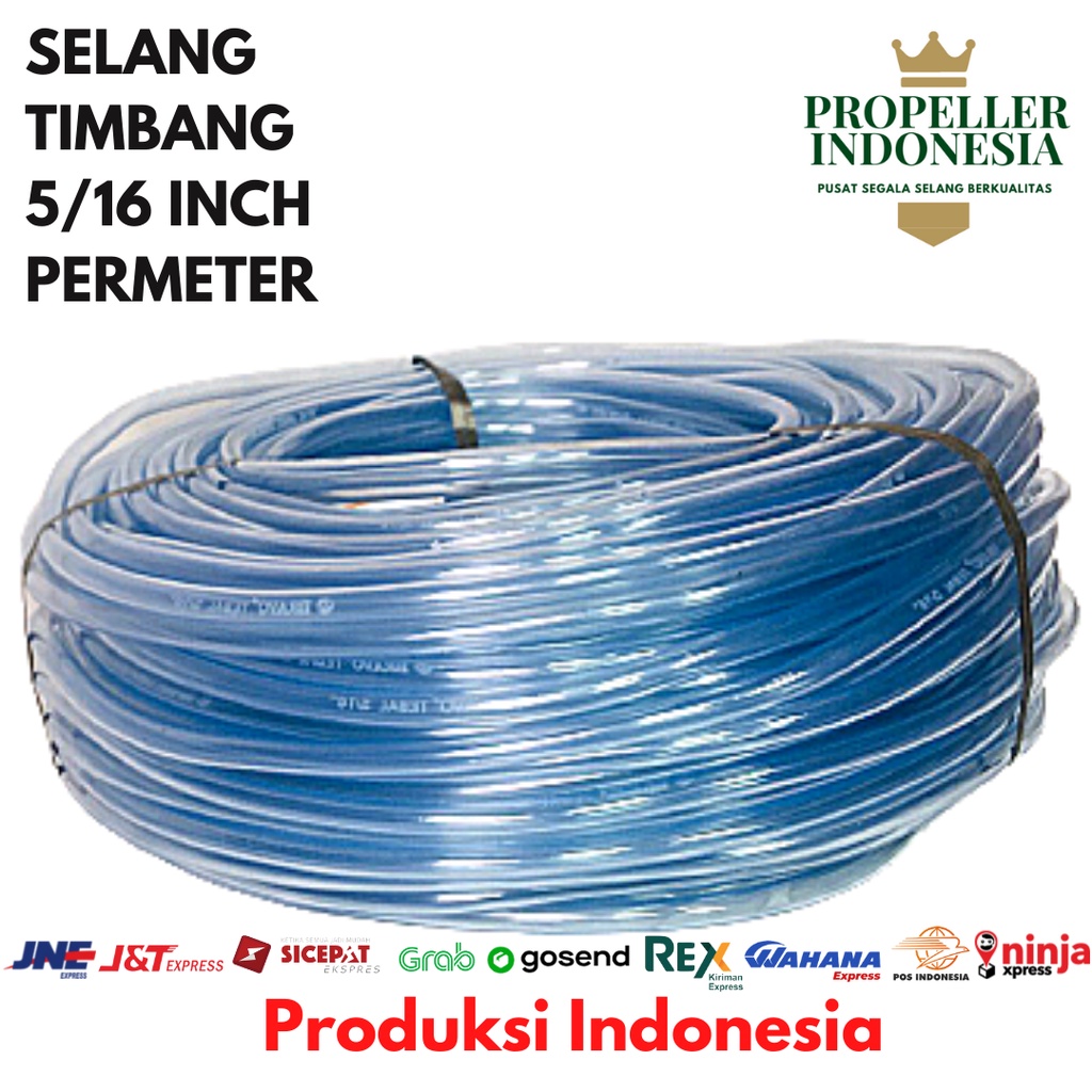 Selang Air Selang Waterpas 5/16 PERMETER 0.5mm Slang Air Ukur Timbang