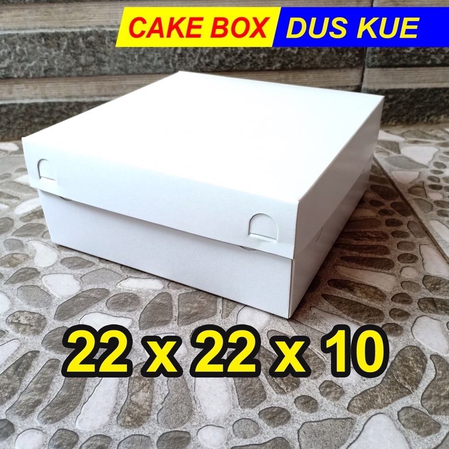 

Dus 22x22x10/ 22x22/ Dus Bolu/ Dus Roti/ Dus kue/ Box Roti/ Dus kue ultah/ Cake Box