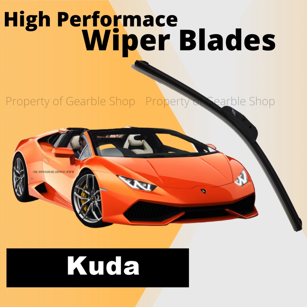 Wiper Kuda Wiper Depan Mitsubishi Kuda Karet Wifer Blade Kaca Mobil Frameless Pisang Sepasang 1 Set