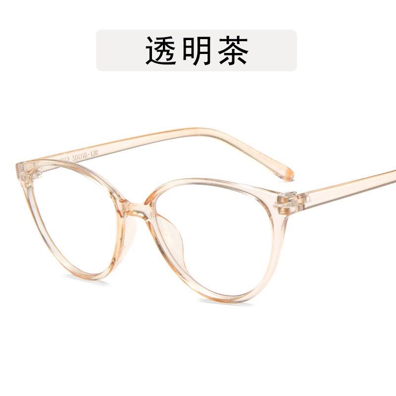 PL-AR002 &quot;PROMO&quot;Kacamata Korea Wanita Anti Radiasi Photocromic Wanita Fashion Cat Eye Eyeglasses AR02