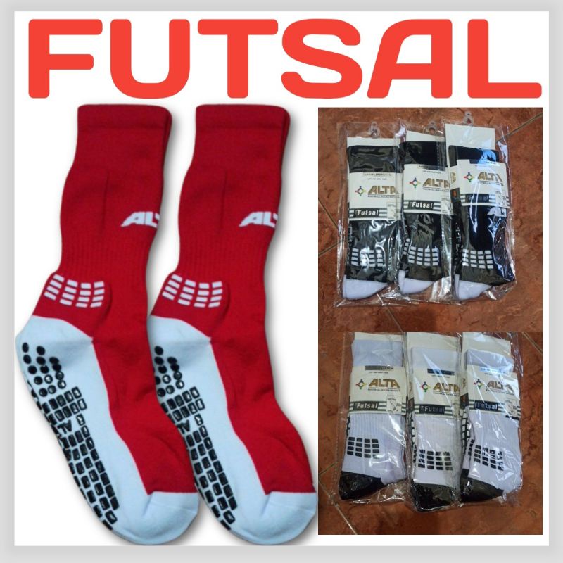 Kaos Kaki Bola Futsal Anti slip Original Tebal Dan Panjang