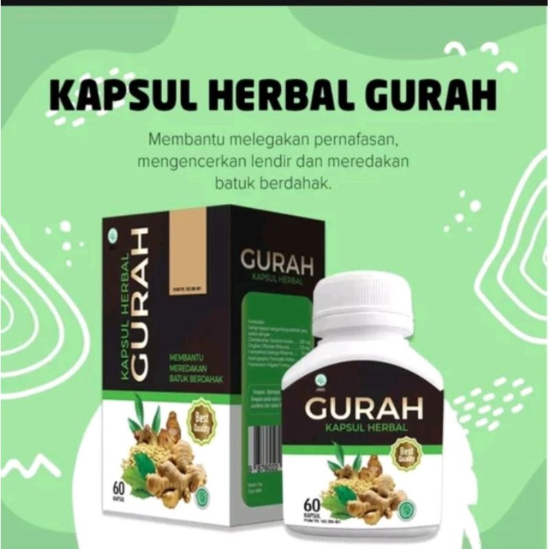 

Gurah Kapsul Meredakan pernapasan dahak dan lendir