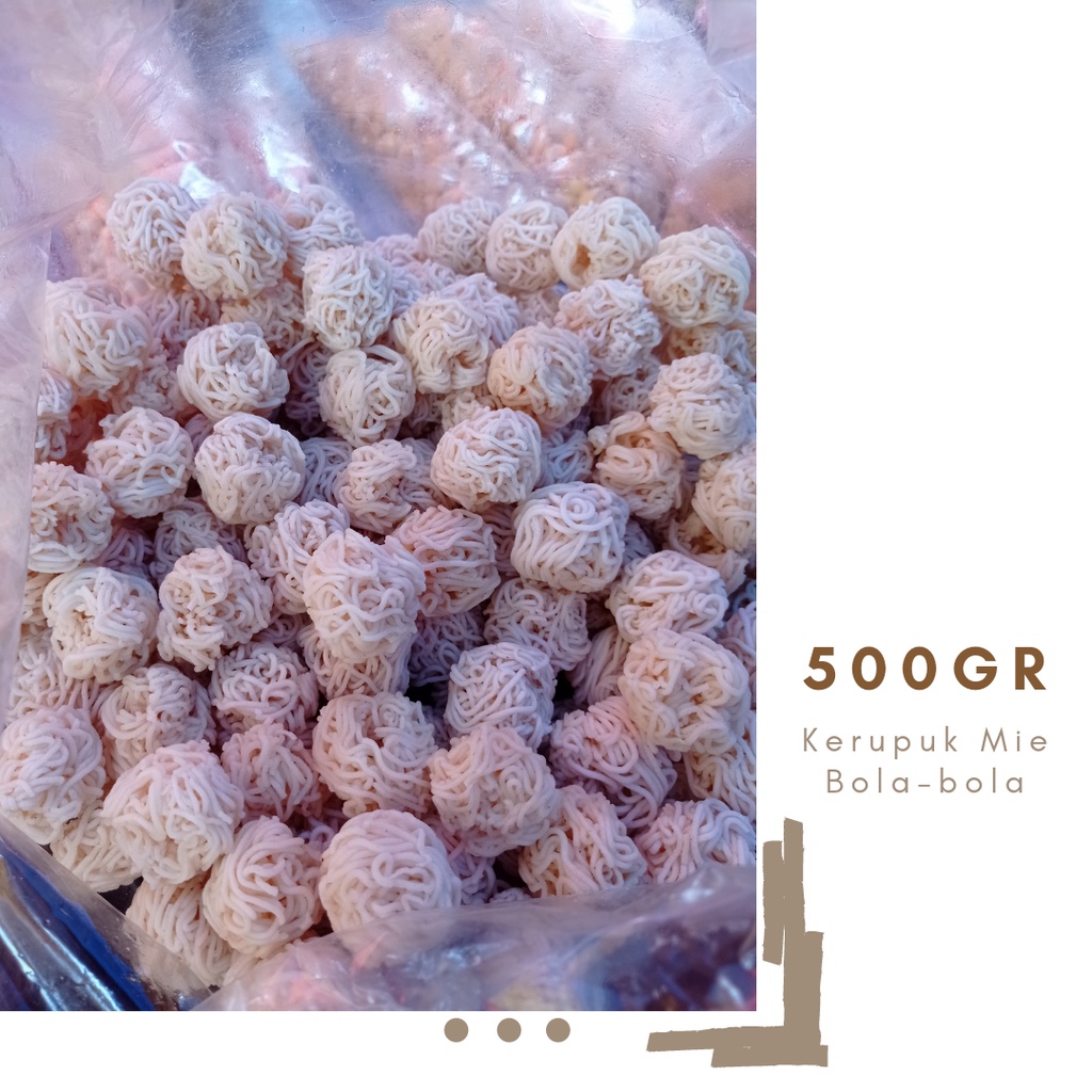 

Kerupuk Mi Bola-bola 500 gr