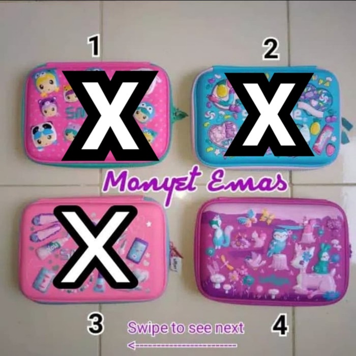 

Kotak tempat pensil smiggle hardtop hardcase original pencil case promo