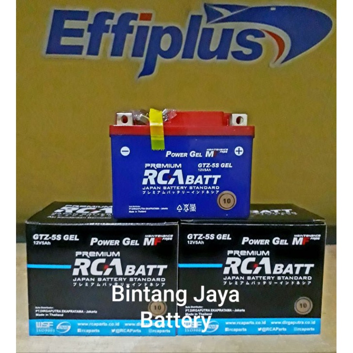 Aki Motor RCA BATT Honda Vario 110, Scoopy, Beat