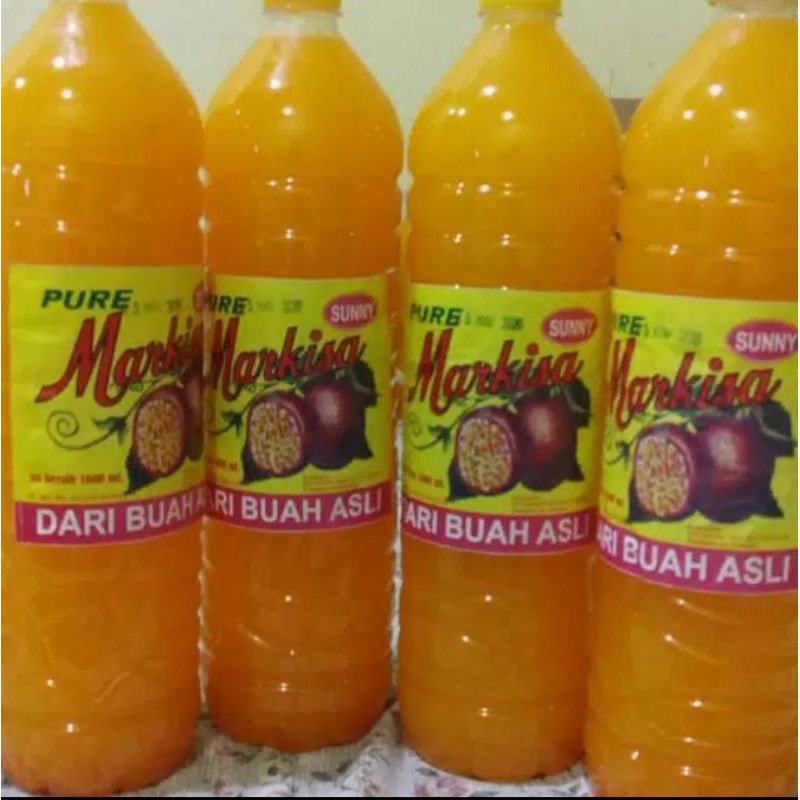 

Markisa sunny asli Makassar ukuran 1000ml perbotol