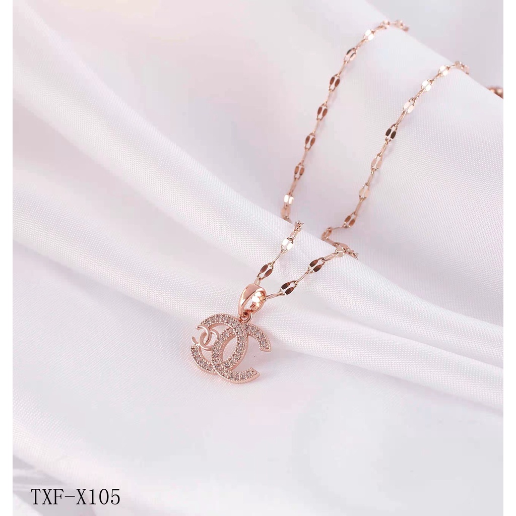 Kalung Titanum CC Permata Perhiasan Fashion 101.105