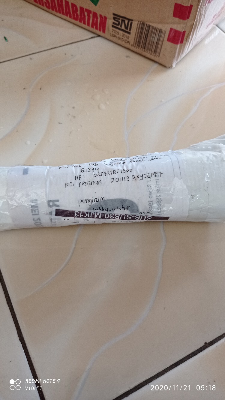 Payung Murah Terlihat Motif Bila Kena Air Hujan