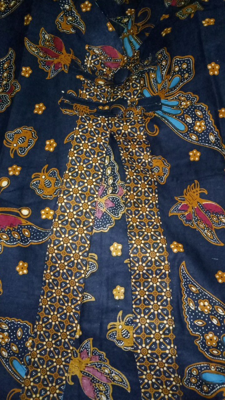 Longcardi Batik Cewek Cardigan Batik Wanita Outer Batik Muslim Seragam Batik Kantor Sloka Batik