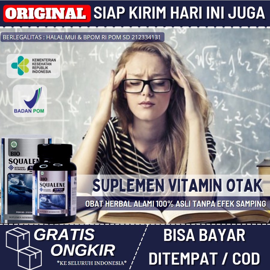 Jual Suplemen Otak Penambah Kecerdasan Otak Untuk Anak & Dewasa 100% ...