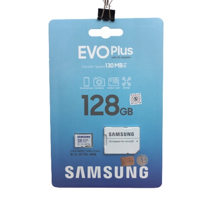 Micro SD Samsung Evo Plus 128GB w/Adapter Original