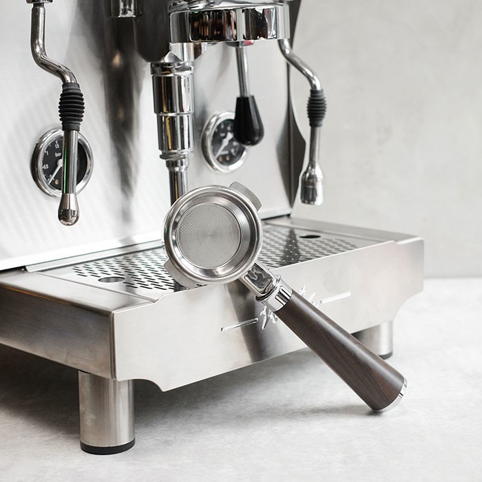 Portafilter Bottomless - Lamarzocco 58mm (Wood Handle)-1