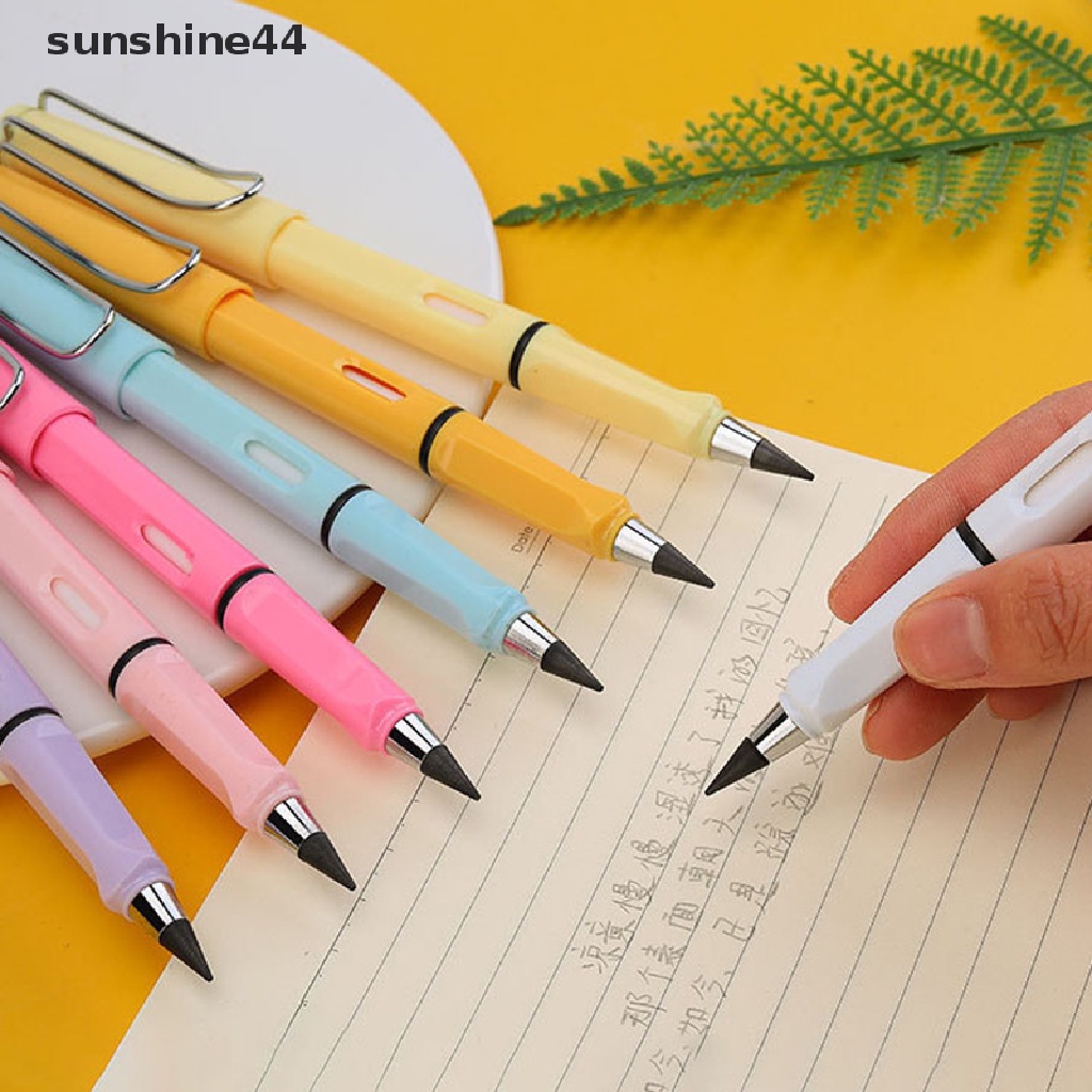 Sunshine Pensil Ajaib Tanpa Tinta Bahan Metal Tahan Lama