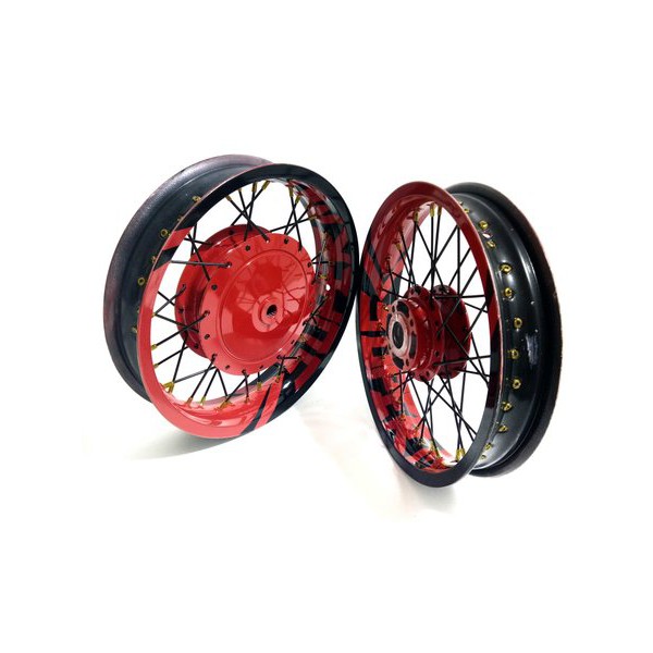 velg sepaket cat ring 14 tapak lebar motor mio vario beat scopy