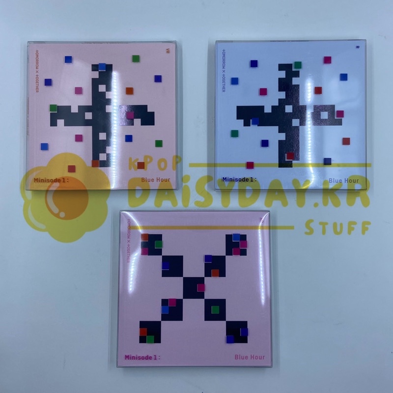 [+ POSTER] Album ONLY - minisode1 : Blue Hour || Versi Ver AR R VR Mecima Yeonjun POB Bene Soobin Po