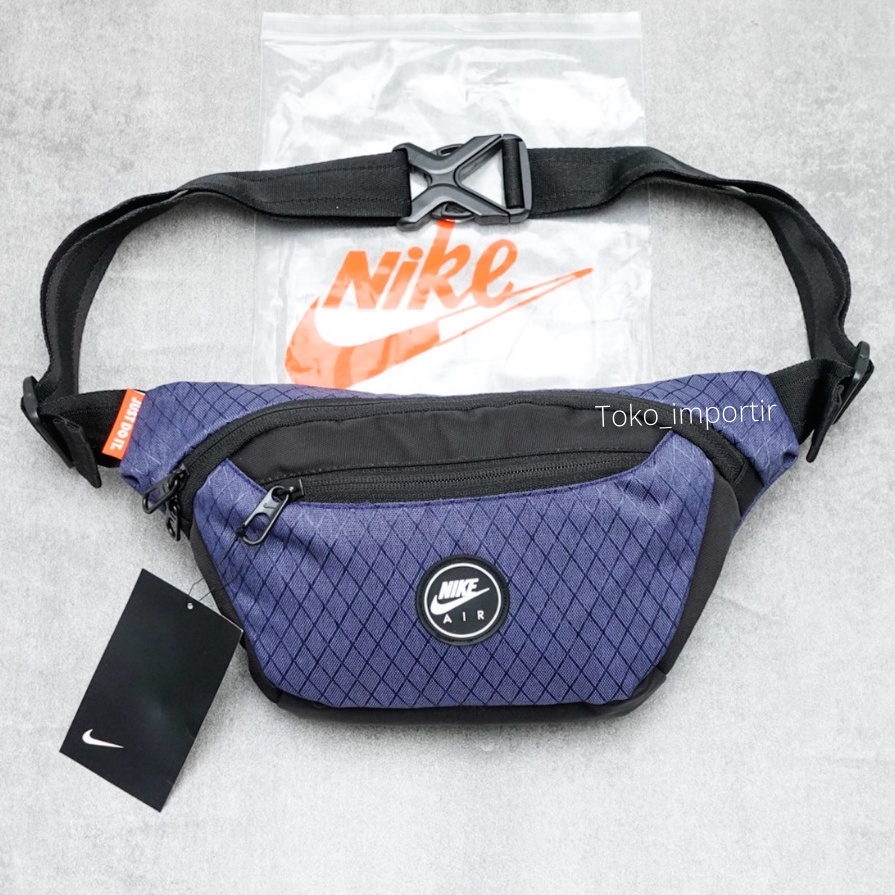 Waistbag Nike Waterproof Import Tas Pinggang Pria Mirror Original