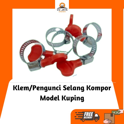 Jual Klem Selang Hose Clamp Kupingan 78 Taiwan Ring Kleman Klem Clamp Cincing Selang 1148