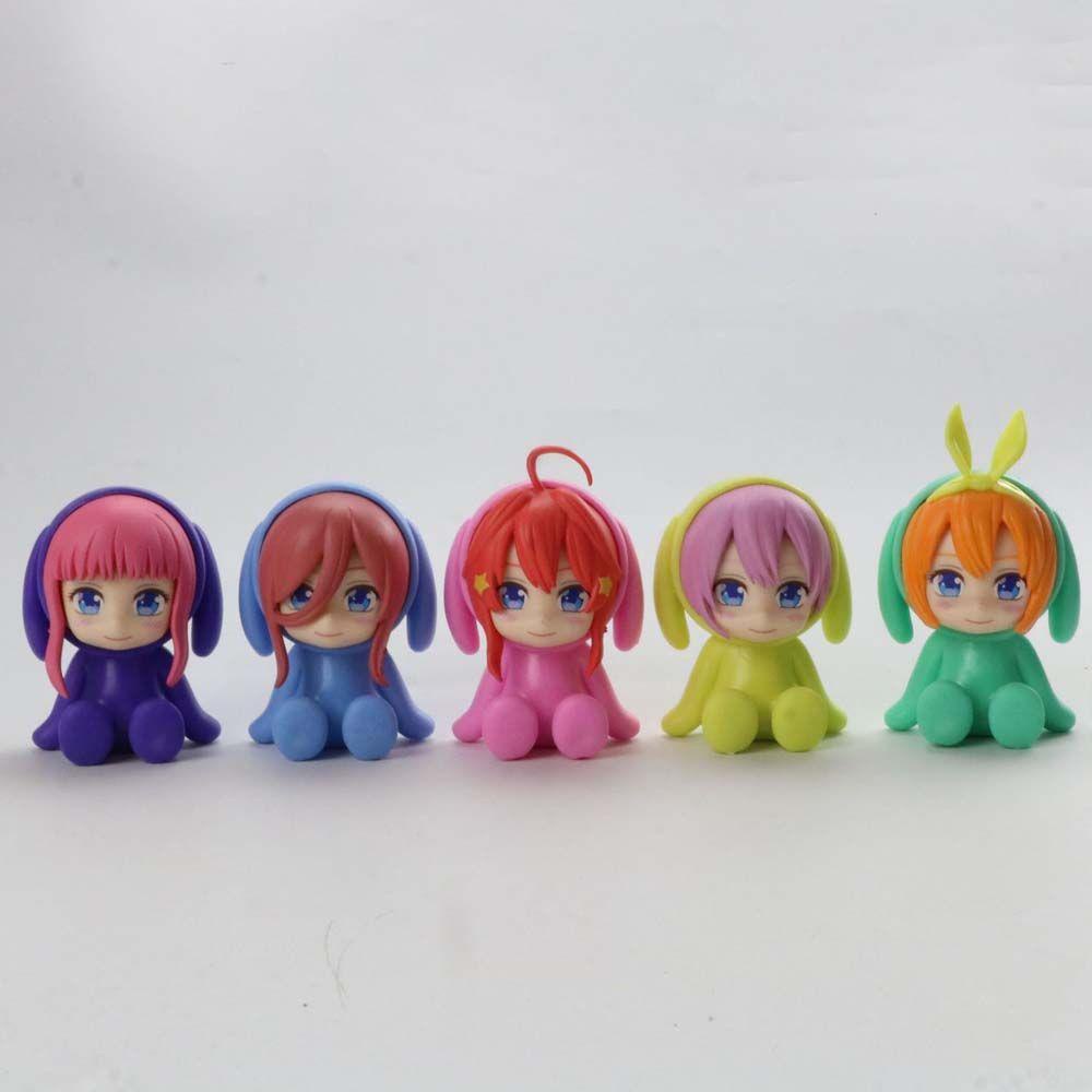 Lanfy Nakano Miku Action Figure Anime PVC Nakano Miku Gotoubun No Hanayome The Quintessential Quintuplets Dekorasi Tokoh Anime