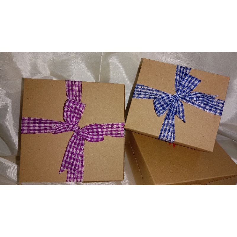 3 Box DIY cake lapis coklat leleh yummy