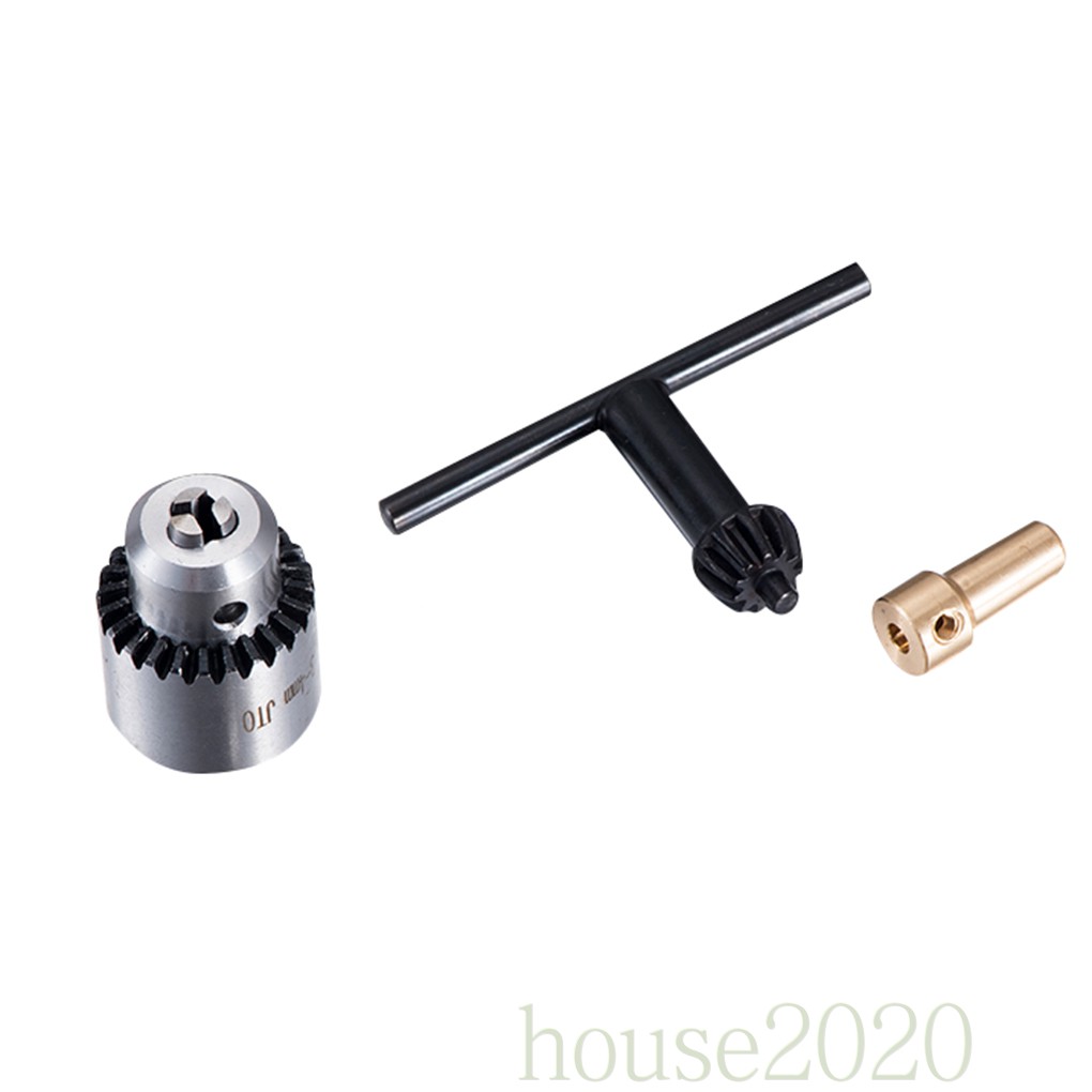 Bor Chuck Mikro Mini Elektrik Bahan Kuningan Ukuran 0.3-4mm Tjo Taper 3.17mm