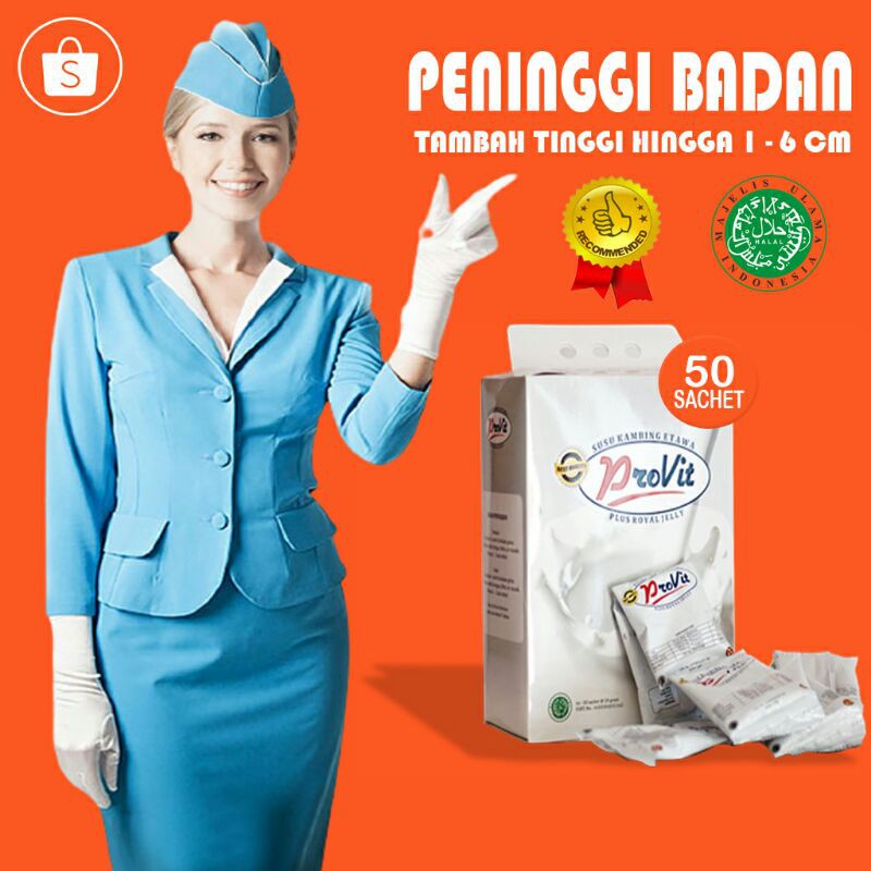 

Tambah Tinggi dengan Susu Provit Peninggi Badan
